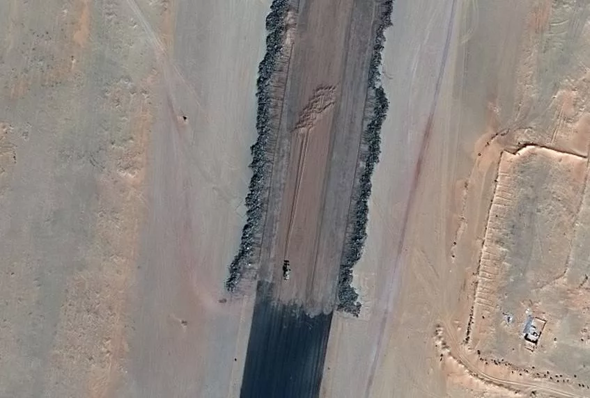 Опубликованы спутниковые снимки авиабазы Матан ас-Сарра в Ливии, на которой начались восстановительные работы силами ЛНА