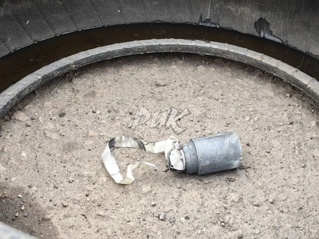 Горловка усеяна вот такими "колокольчиками" от НАТОвских кассетных снарядов