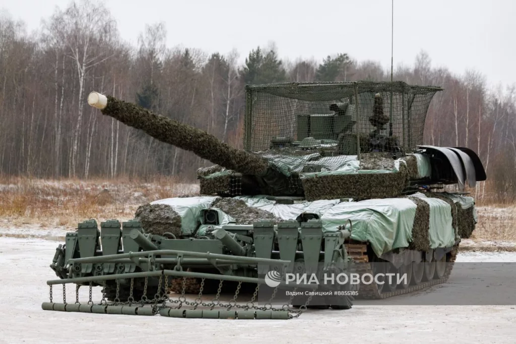 Модернизированная бронетехника на показе Главного автобронетанкового управления Минобороны РФ