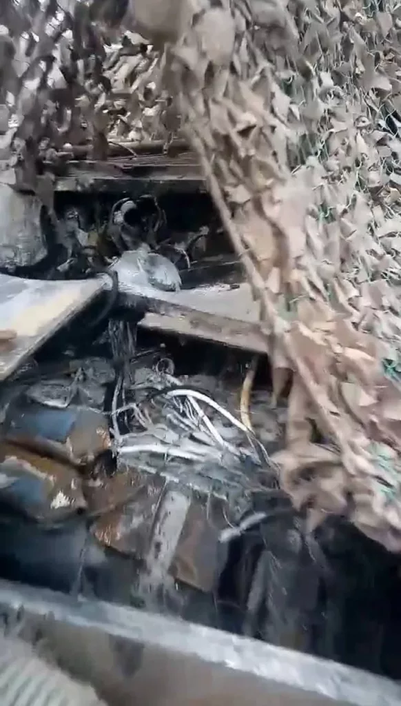 Уничтоженная на одном из участков фронта 155-мм САУ M109 ВСУ