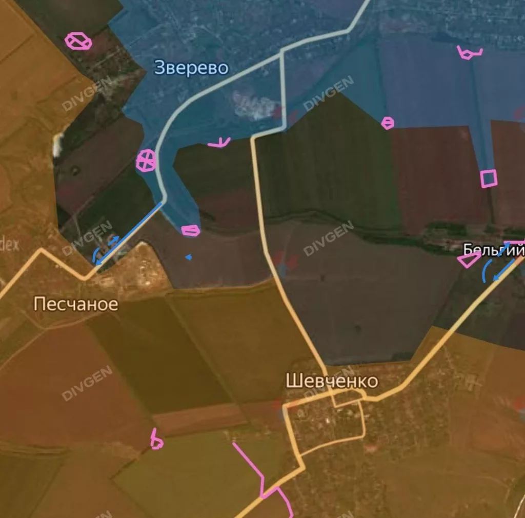 Покровское (Красноармейское) направление. Левый фланг. Центр 17.02.2025