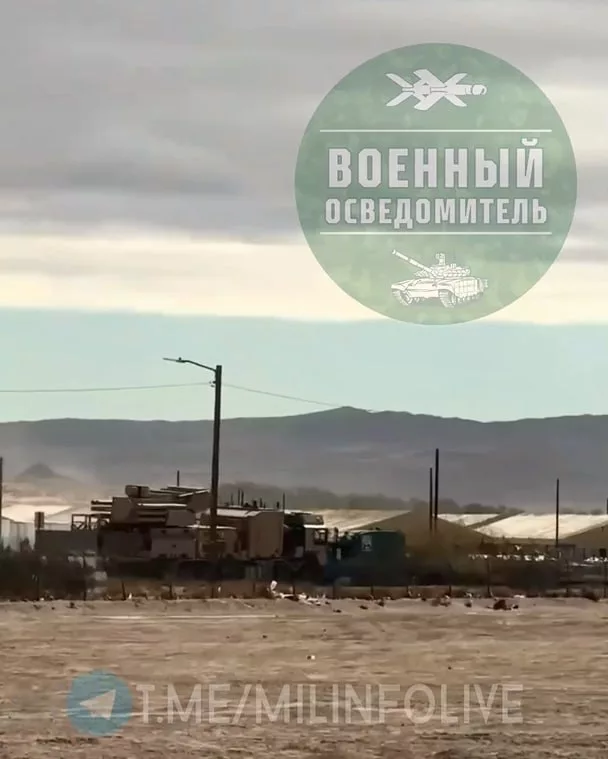 ЗРПК «Панцирь-С1Э» на территории Национального учебного центра Форт Ирвин в штате Калифорния