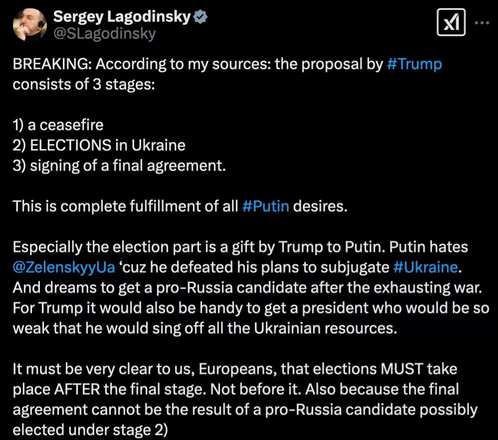 «Полное выполнение желаний Путина»: предложение Трампа шокировало евродепутатов