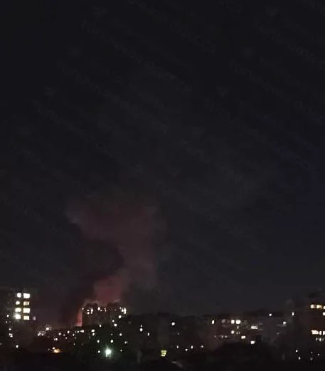 Огонь охватил подстанцию в Одессе после атаки БПЛА