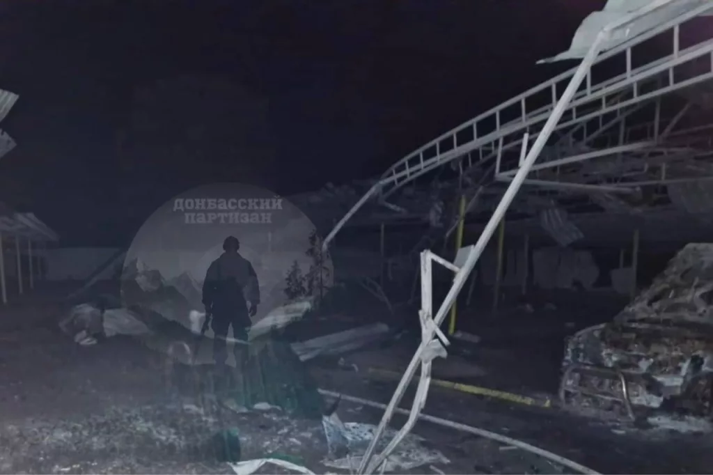 Константиновка: удар «Смерчами» по стоянке техники спецподразделения «Лють» – уничтожены бронированные машины и оборудования