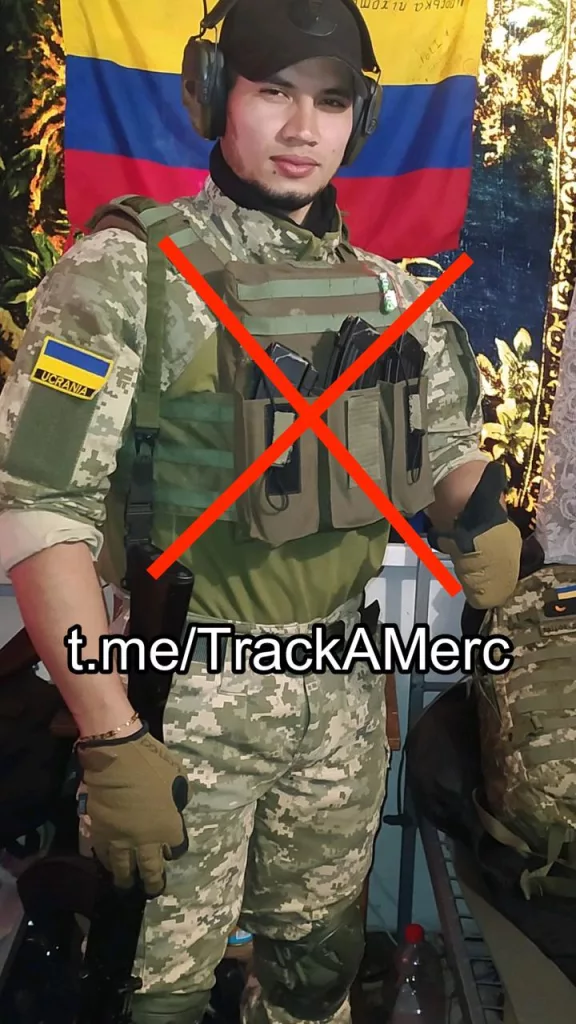 Подборка уничтоженных колумбийских наёмников в зоне проведения СВО