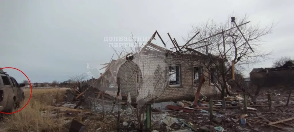 Комар: уничтожен взводный опорный пункт ВСУ, детонация боекомплекта привела к крупным потерям