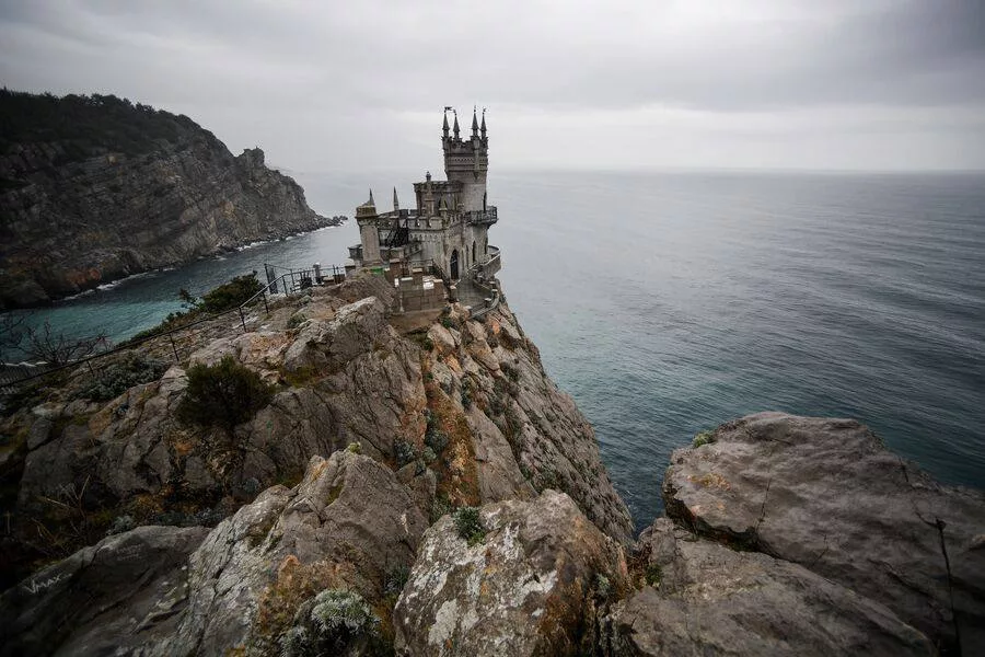 В Крыму мужчина сбросил кошку с обрыва у «Ласточкиного гнезда»