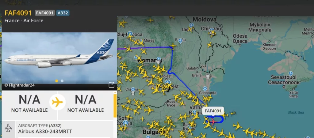 Три натовских борта прямо сейчас работают над Черным морем