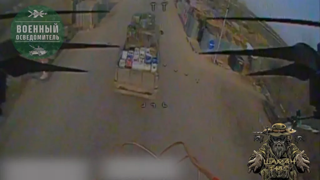 Продолжение работы по логистике ВСУ севернее города Орехов в Запорожской области