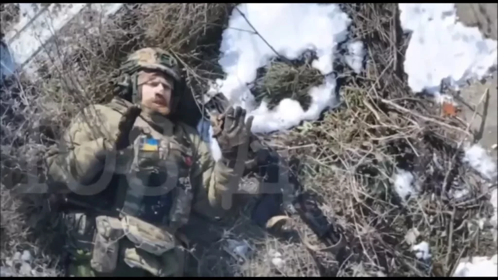 Уничтожение наемника из Швеции сбросами с коптера