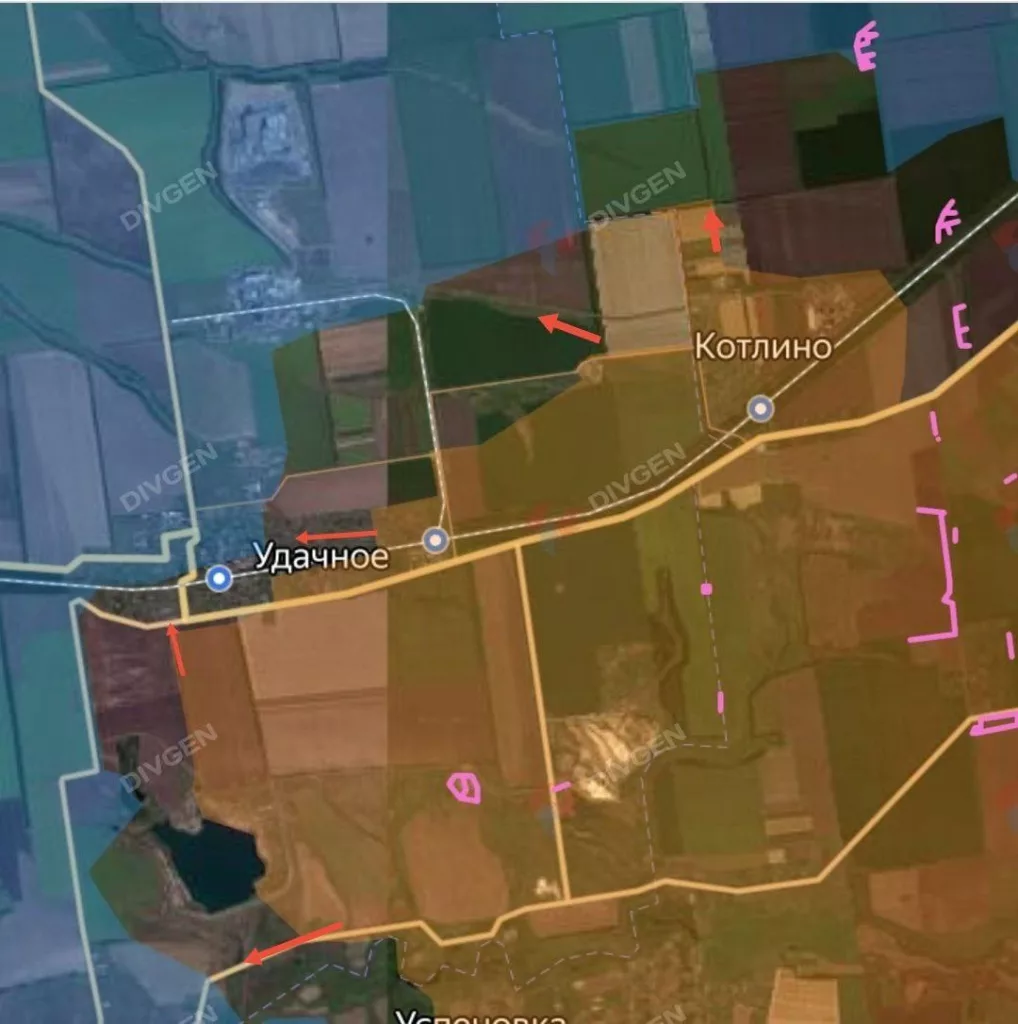 Покровское (Красноармейское) направление. Левый фланг. Центр 17.02.2025