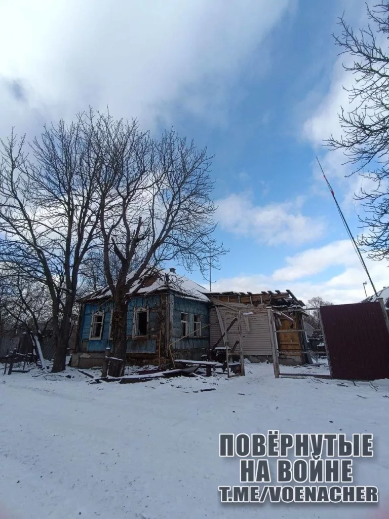 Освобождённое от украинских оккупантов в сентябре прошлого года село Снагость в Курской области