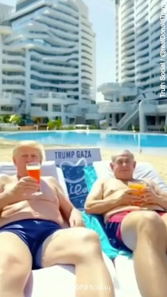 Трамп превратит сектор Газа в лакшери-курорт: ИИ показала будущую «Ближневосточную Ривьеру»