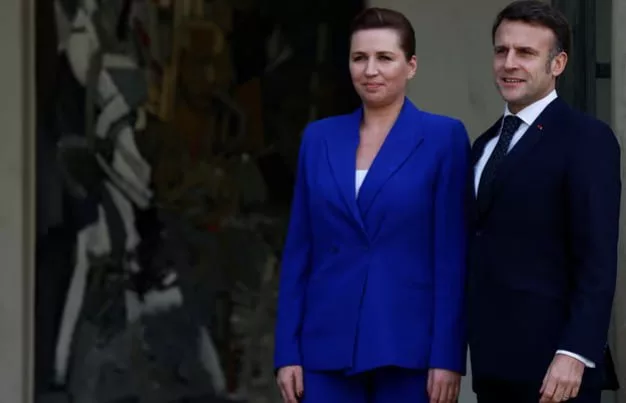 На саммит, инициированный Макроном во Франции, прибыли премьеры Великобритании, Дании, Испании, Польши и Италии, канцлер Германии, генсек НАТО и президент Еврокомиссии