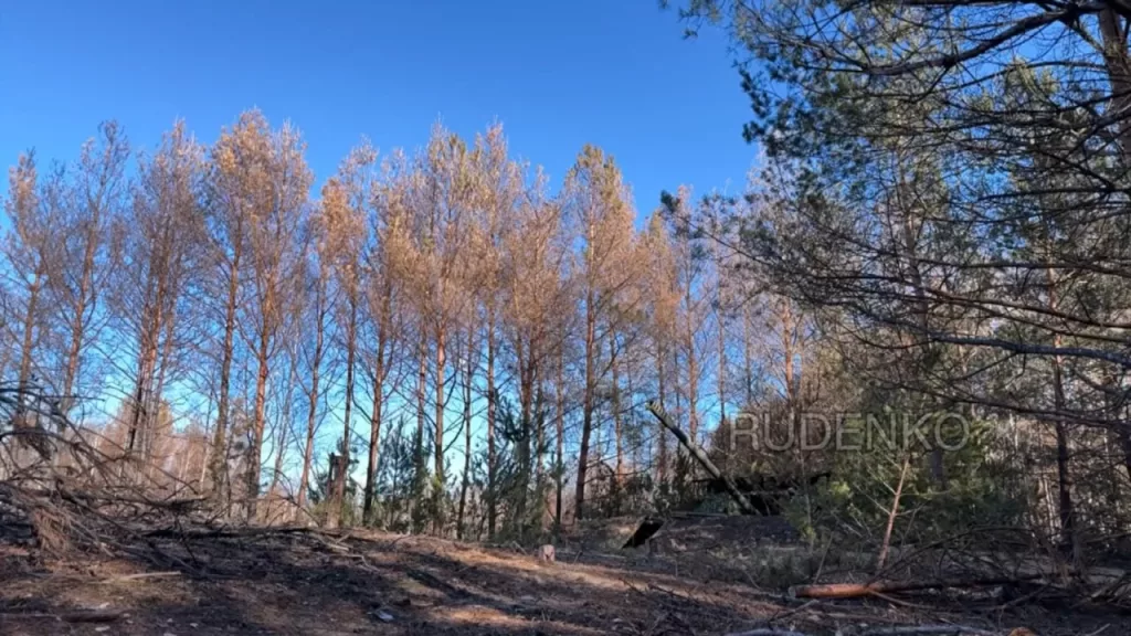 Подземное раздвижное укрытие 152-мм самоходки 2С5 «Гиацинт-С» группировки войск «Запад»