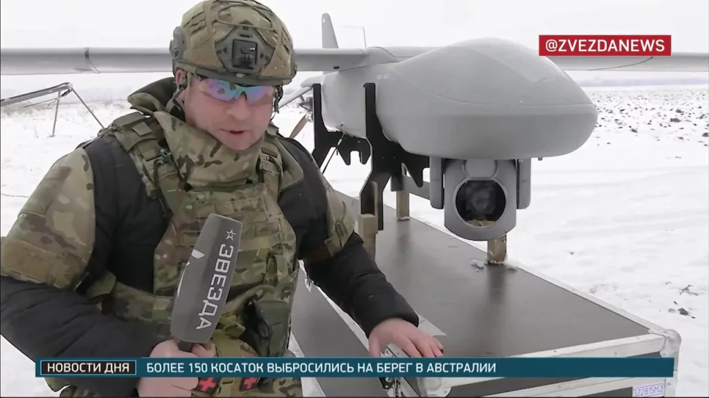 Расчёт разведывательных БПЛА «Мерлин-ВР» помогает корректировать огонь 130-мм артиллерийских орудий М-46 25-й общевойсковой армии на Краснолиманском направлении