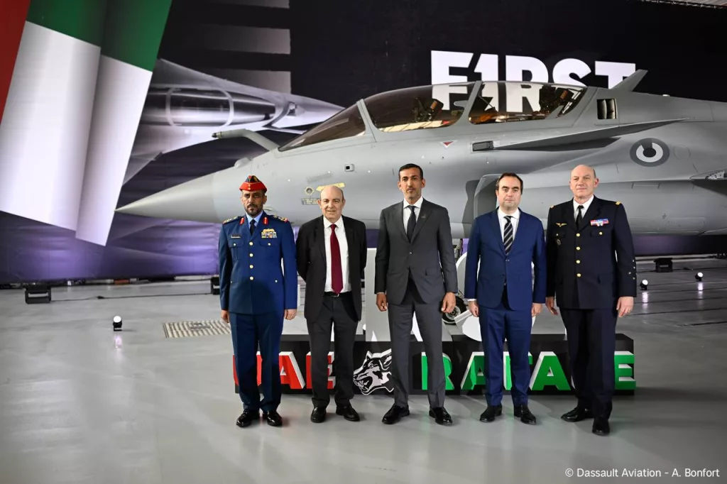 Первый истребитель Rafale для Объединённых Арабских Эмиратов