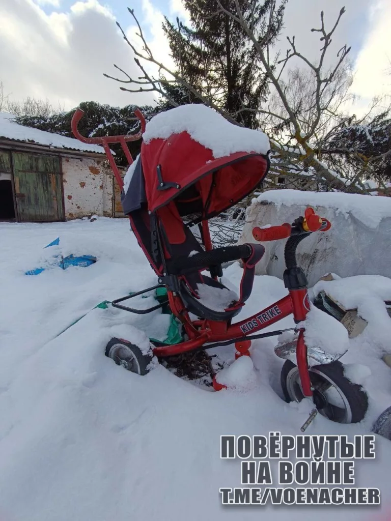 Освобождённое от украинских оккупантов в сентябре прошлого года село Снагость в Курской области