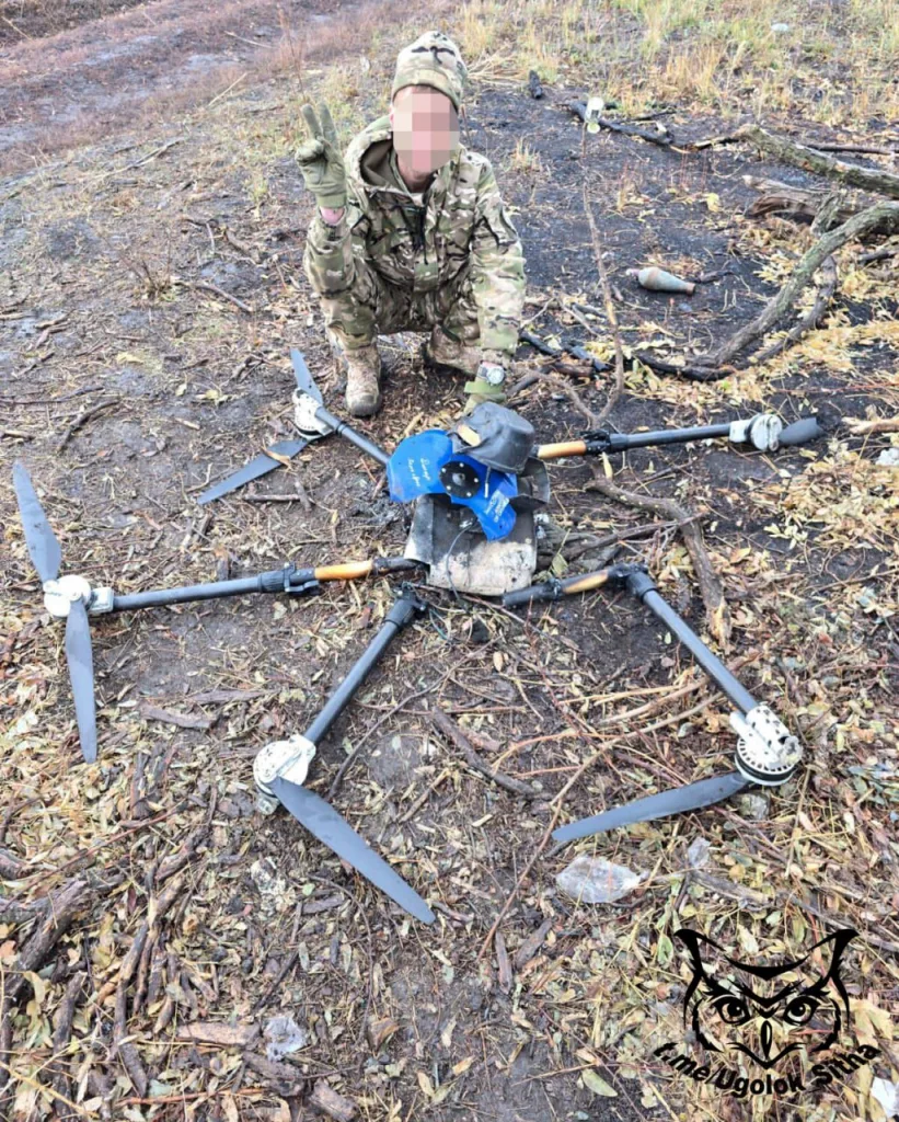 Очередной урожай сбитых вражеских дронов "Баба-Яга"
