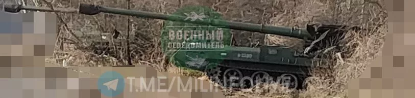 Еще несколько фото северокорейских 170-мм САУ M1989 Koksan в рядах ВС РФ на одном из направлений