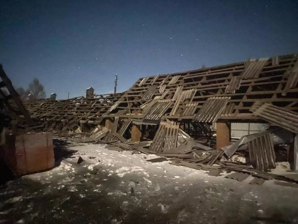 Результаты прилетов по Цементному заводу в Харькове