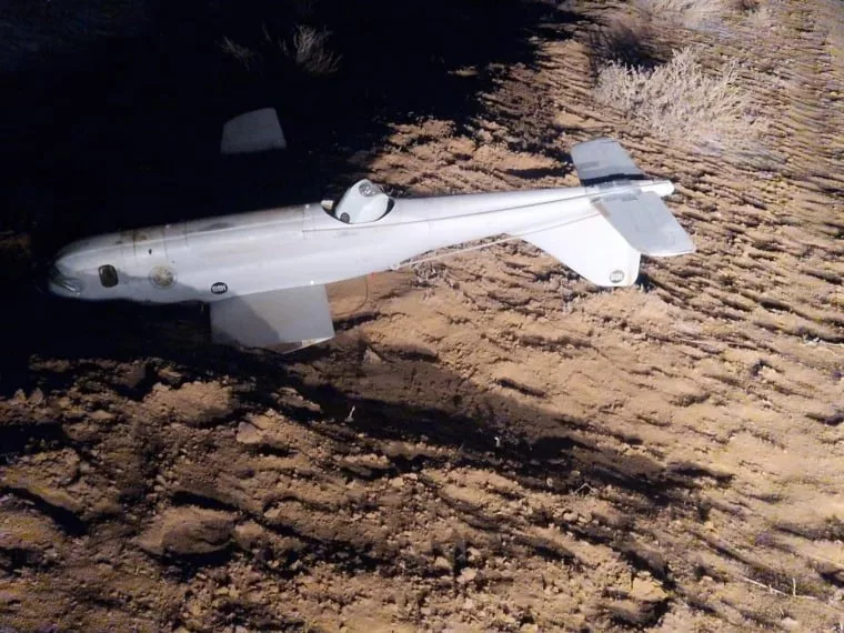 На территории Казахстана возле села Уялы упал беспилотник, который местные издания назвали "похожим на французский разведывательный Crecerelle"