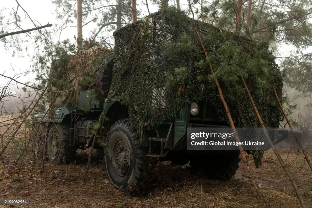 Румынские 122-мм РСЗО APR-40 на вооружении 117-й ОТМБр ВСУ