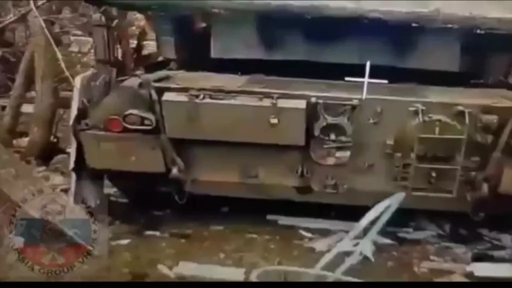 Уничтожение танка Leopard 1A5 с ДЗ "Контакт-1" ударами FPV-дронов на оптоволокне в Константинополе (селе) на Кураховском направлении
