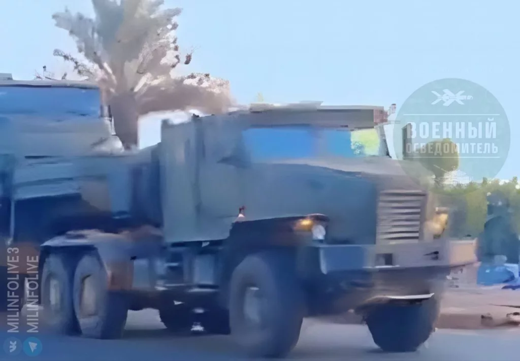 Седельный тягач Урал-63076 семейства «Торнадо-У» который так же засветился в составе «Африканского корпуса» в Мали