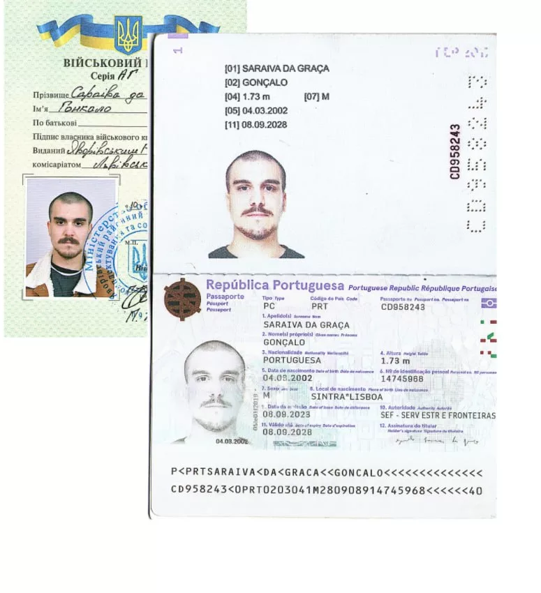 Иностранные наемники в зоне СВО — не редкость. Вот документы турка, хорвата и португальца, недавно обнуленных бойцами группировки "Восток" на Южно-Донецком направлении