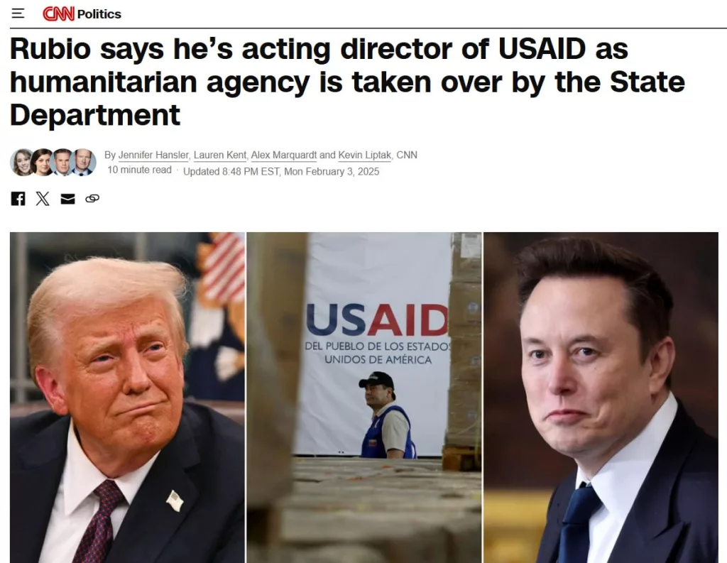 США не расформировывают USAID, а модернизируют для удвоенной работы