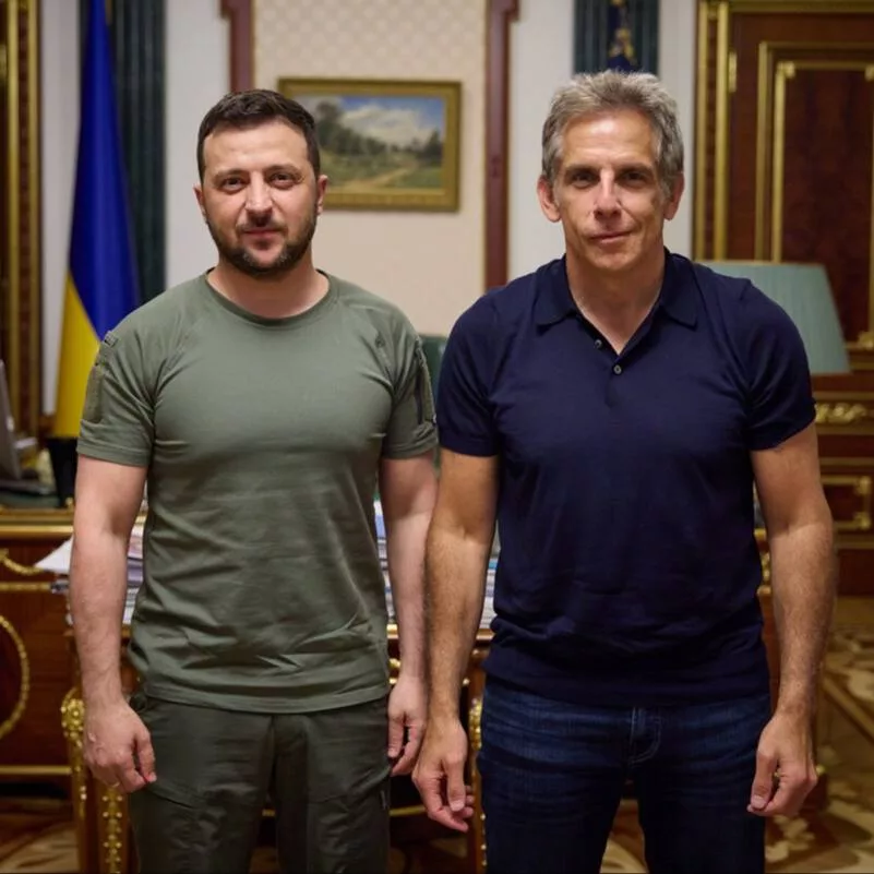 Актёру Бену Стиллеру пришлось оправдываться: якобы он не ездил в Киев на деньги USAID