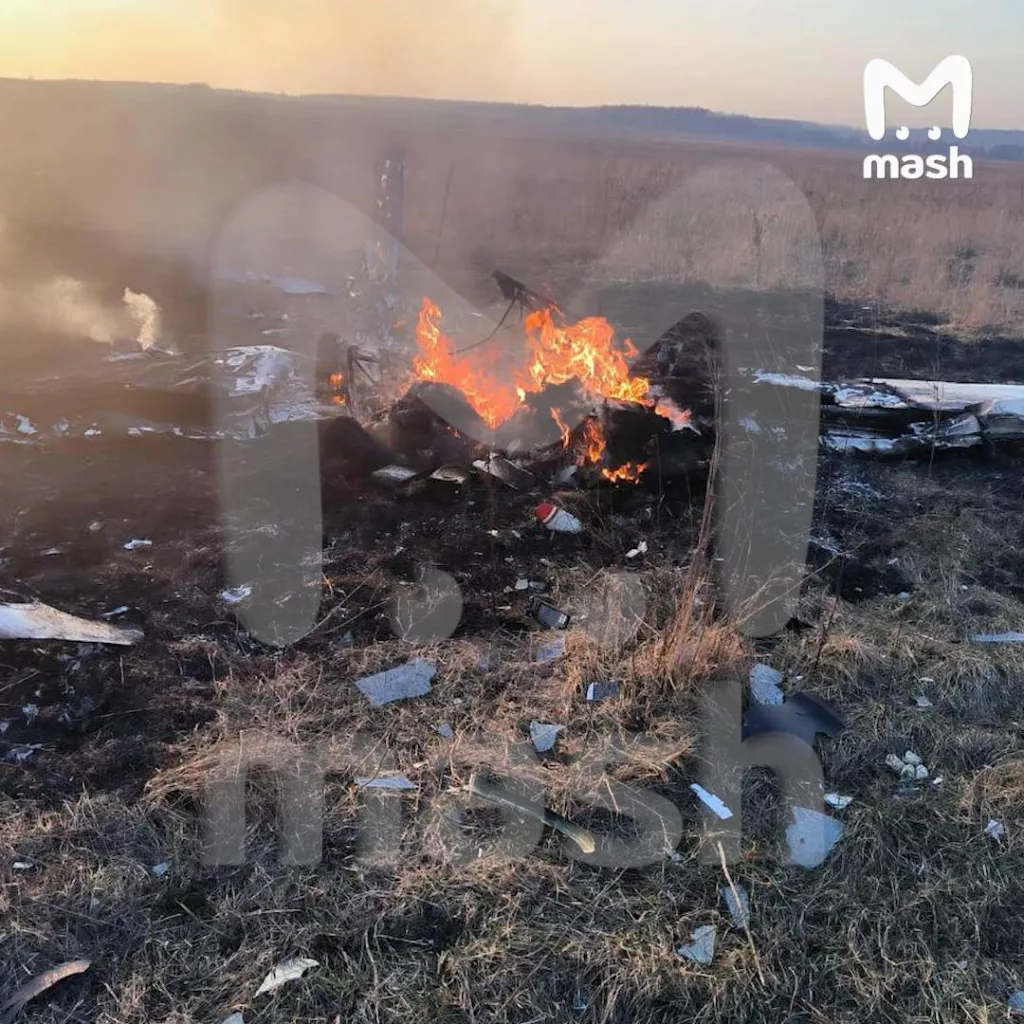 Два человека, пострадавшие в результате падения самолета в Подмосковье, погибли