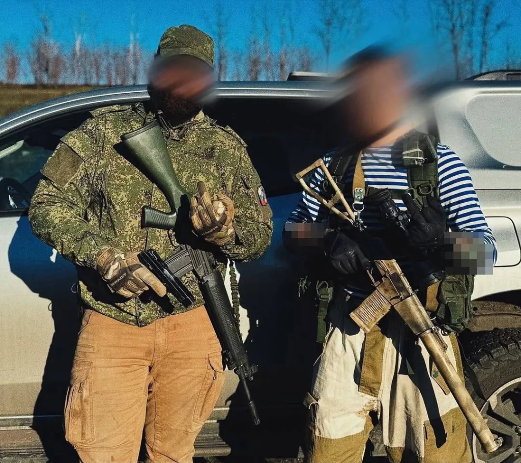 Трофейная штурмовая винтовка SIG SG 540