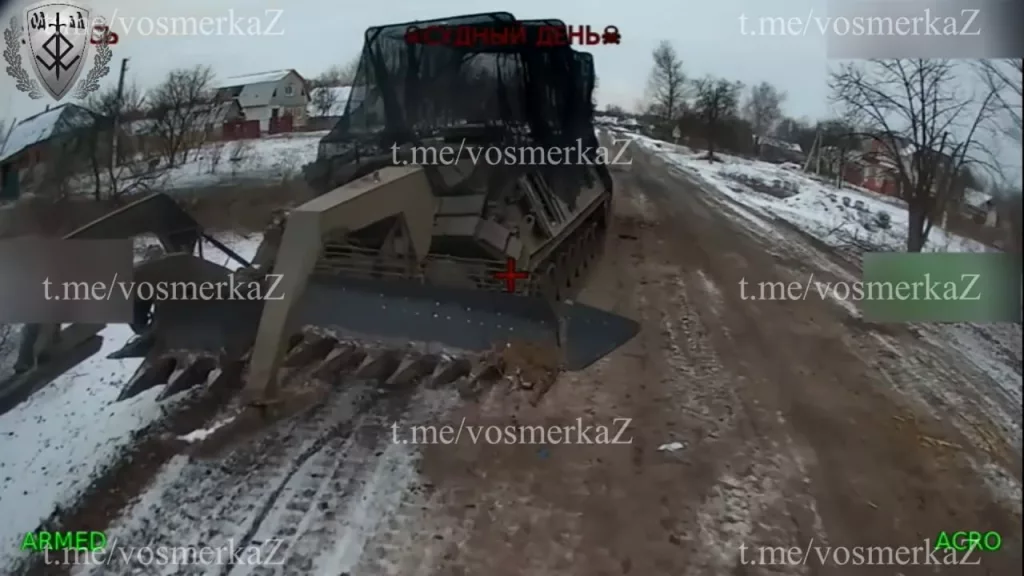 Масштабная подборка поражения украинской бронетехники в Курской области оптоволоконными дронами ВТ-40
