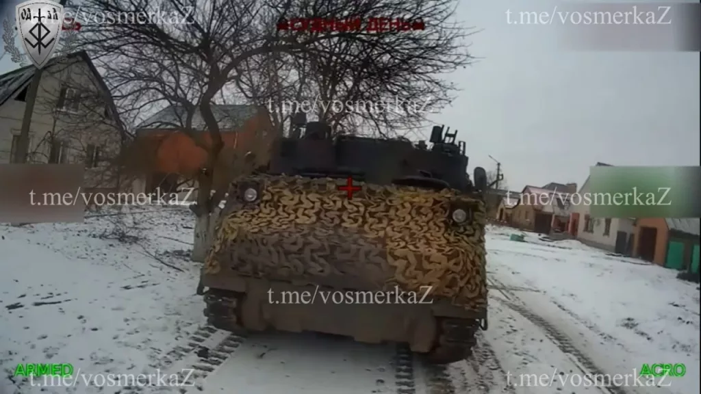 Масштабная подборка поражения украинской бронетехники в Курской области оптоволоконными дронами ВТ-40