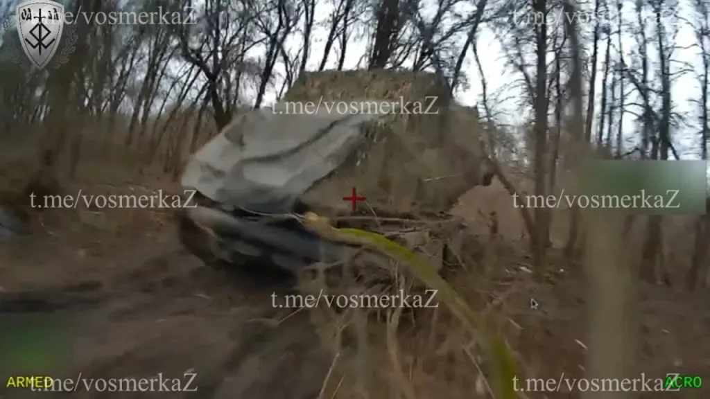 Масштабная подборка поражения украинской бронетехники в Курской области оптоволоконными дронами ВТ-40