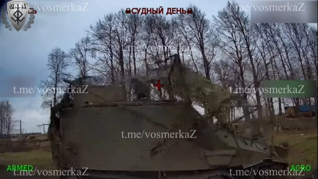 Масштабная подборка поражения украинской бронетехники в Курской области оптоволоконными дронами ВТ-40