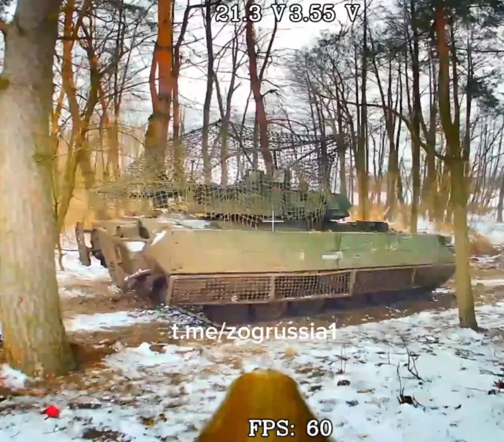 Подборка кадров поражения БМП M2A2 Bradley ODS-SA, 155-мм САУ «Богдана» на шасси Tatra Phoenix, HMMWV и автотранспора ВСУ в Сумской области