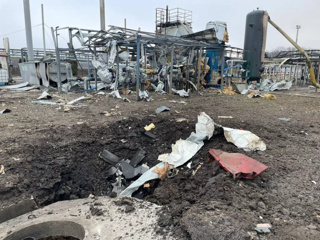 В Харьковской области остановлена добыча газа на месторождении в поселке Водяное из-за уничтожения установок