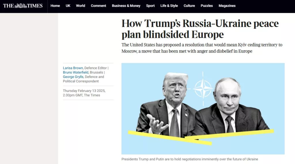 В Минобороны Британии посоветовали Украине послать Трампа