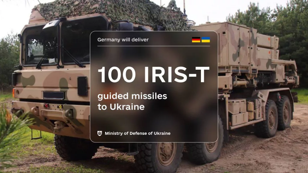 Германия по итогам UDCG объявила о поставке Украине в ближайшее время партии из 100 ракет для зенитно-ракетных комплексов IRIS-T SLM и SLS