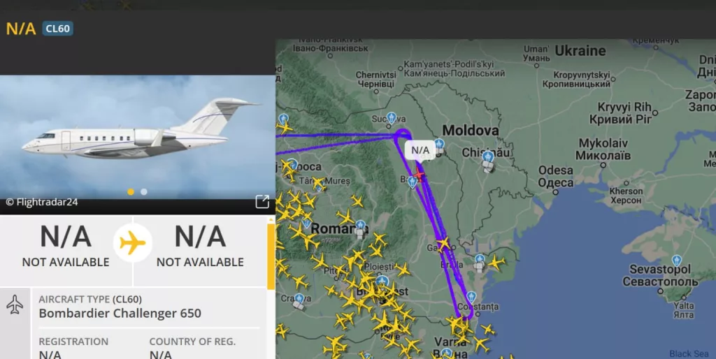 Сразу два НАТОвских борта работают в районе западного побережья Черного моря