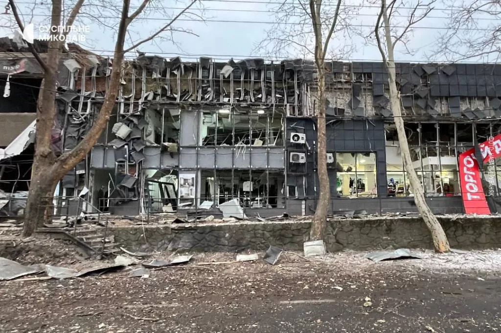 Массированный удар нанесён по ТЭЦ Николаева