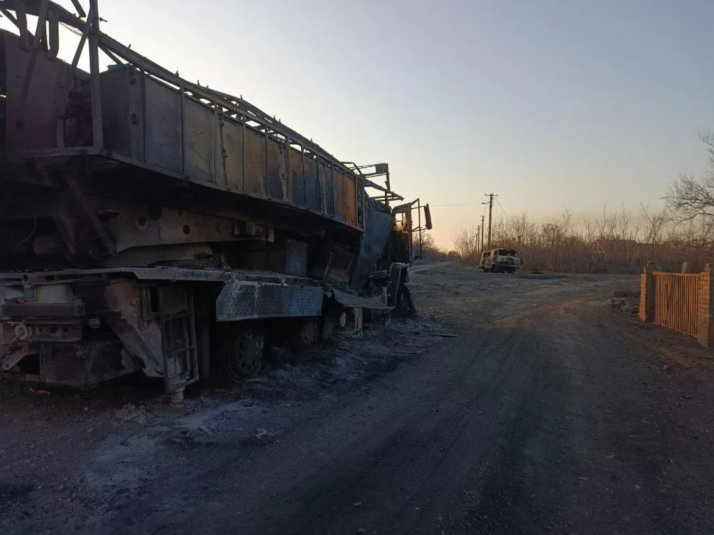 Первая зафиксированная потеря ТОС-2 «Тосочка», Покровское направление