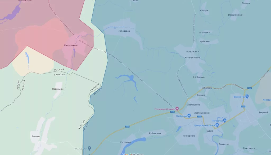 Село Свердликово является ключевым населенным пунктом на трассе 38К-030 Рыльск-Коренево-Суджа, потеря которого ВСУ отрывает российской армии дорогу на Суджу с северо-запада