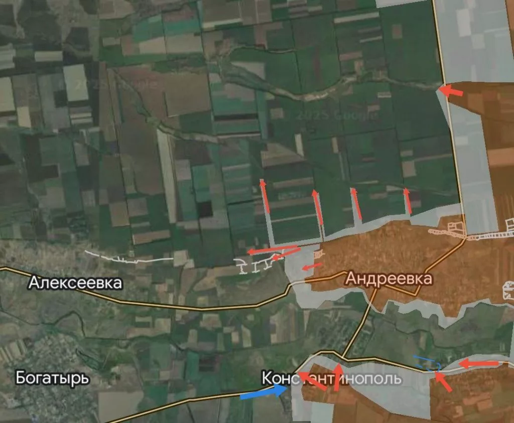 Богатырское направление. Ситуация здесь стремительно меняется с 15.02.2025