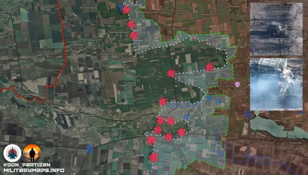 Южно-Донецкое направление: Прорыв обороны ВСУ в Улаклы и угроза оперативного окружения на подступах к Константинополю