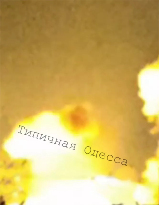 Массовая атака дронов на Одессу